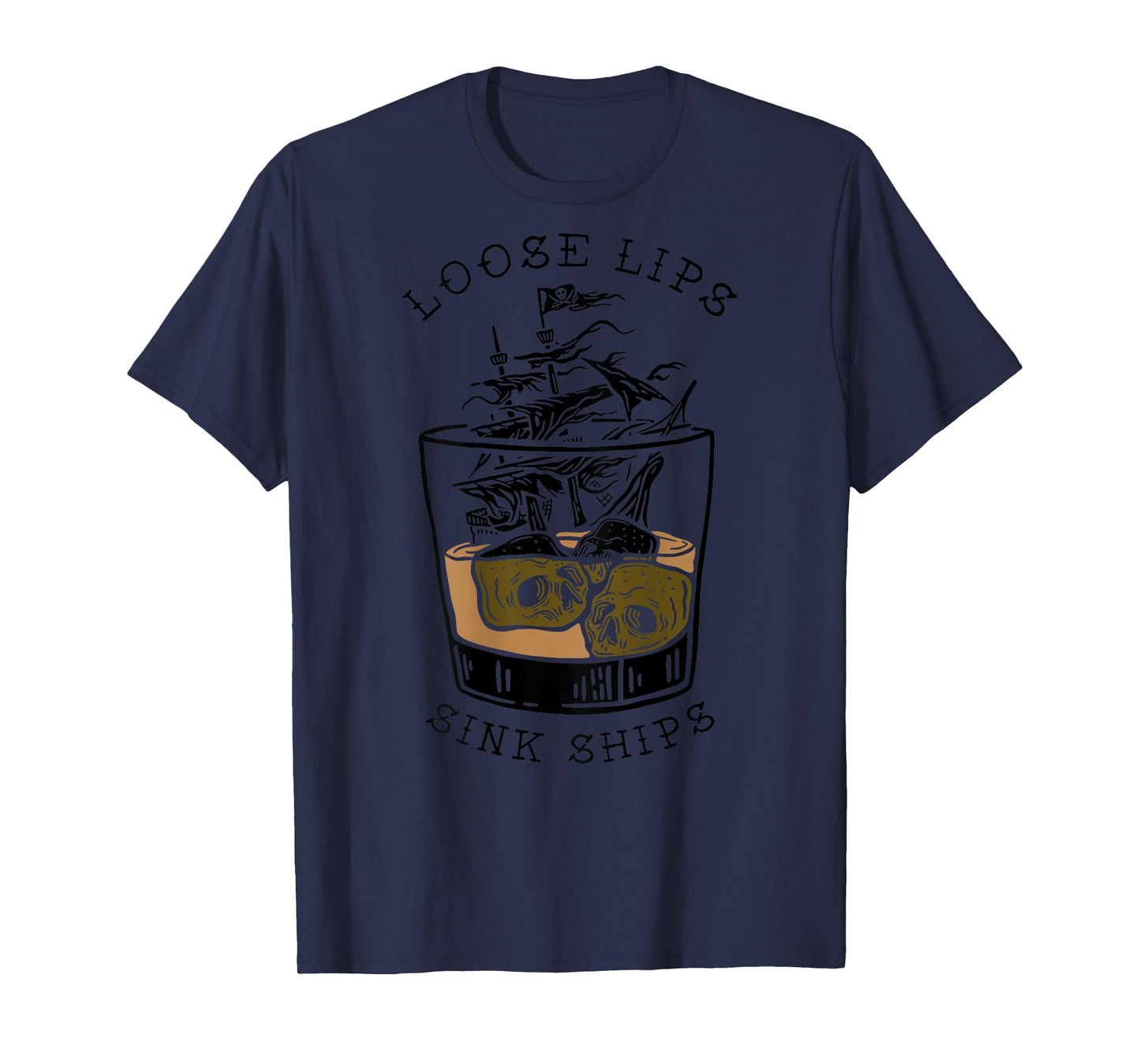 loose lips sink ships T-Shirt