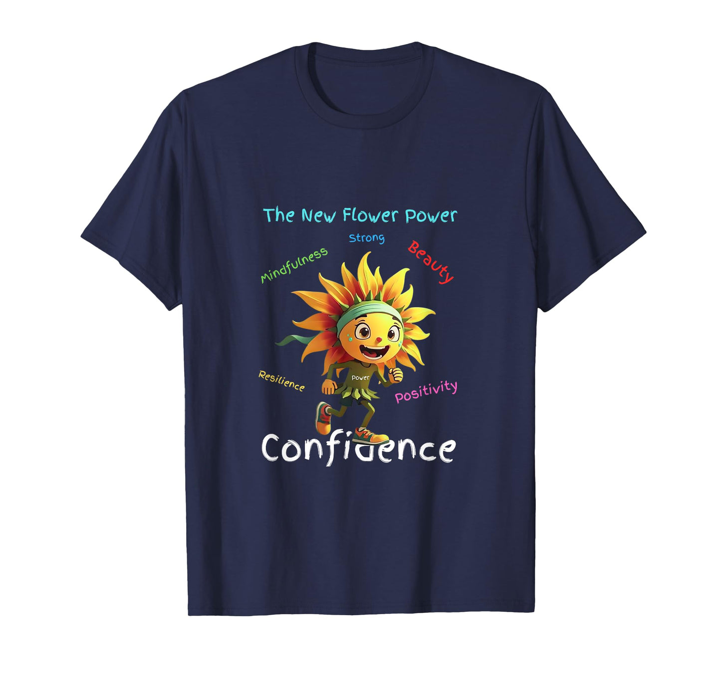 Sunflower New Flower Power Runner T-Shirt