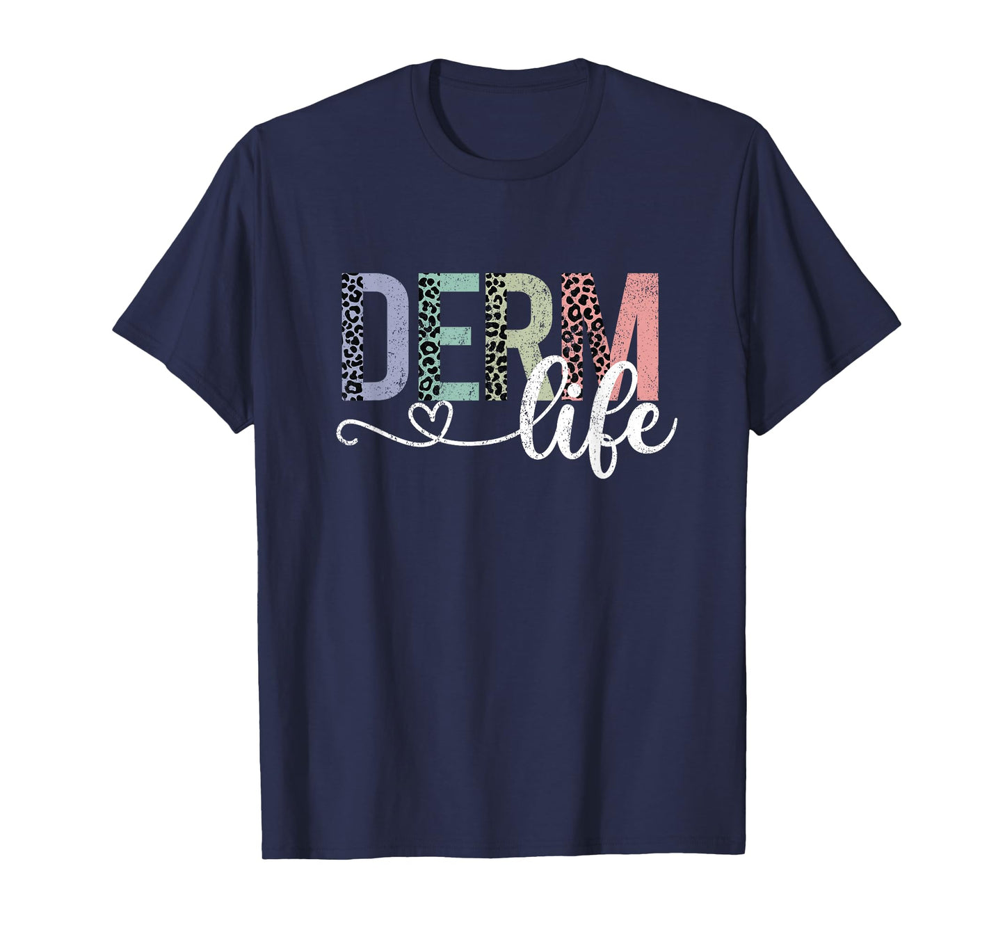 Vintage Derm Life Dermatology Cosmetic Dermatologist T-Shirt