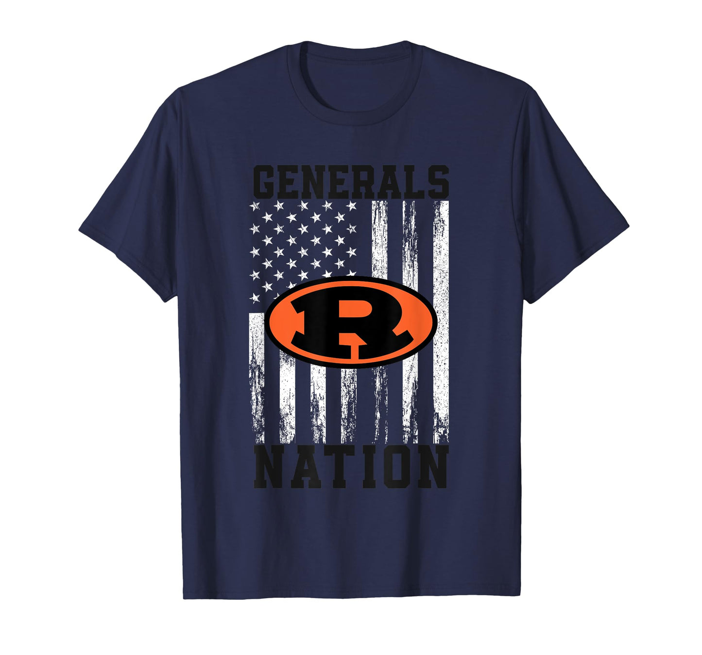 Ridgewood Generals Logo Nation HS T-Shirt