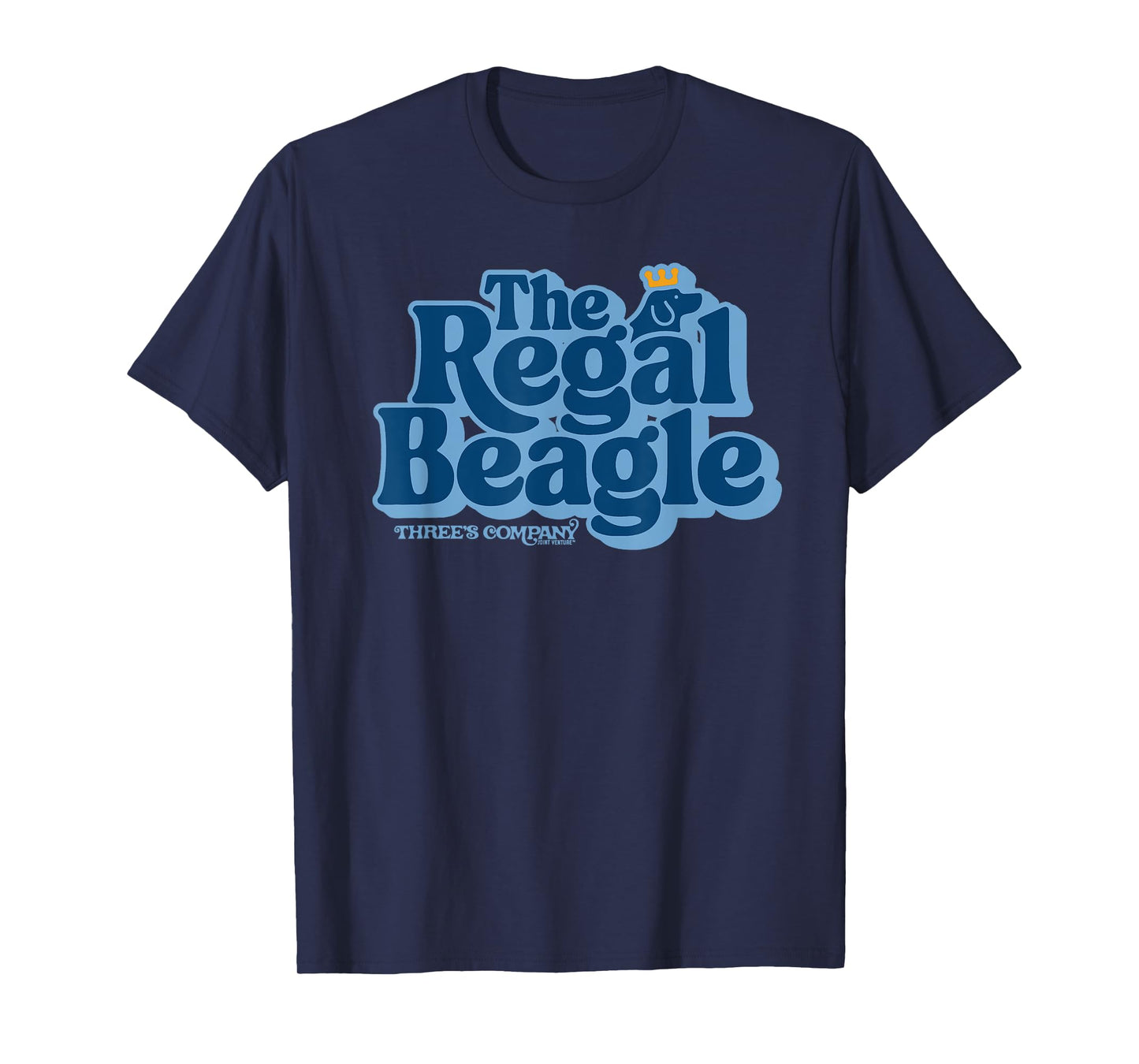 The Regal Beagle Vintage Three's Company 1980's Logo T-Shirt