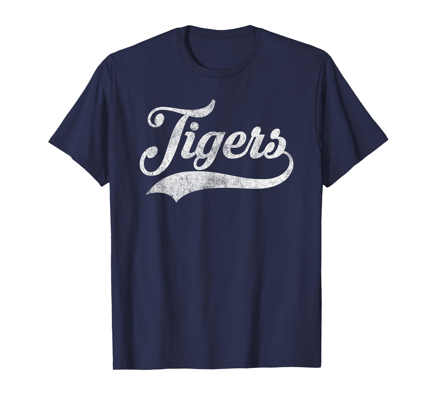 Retro Tigers School Sports Name for Men Women Kids T-Shirt