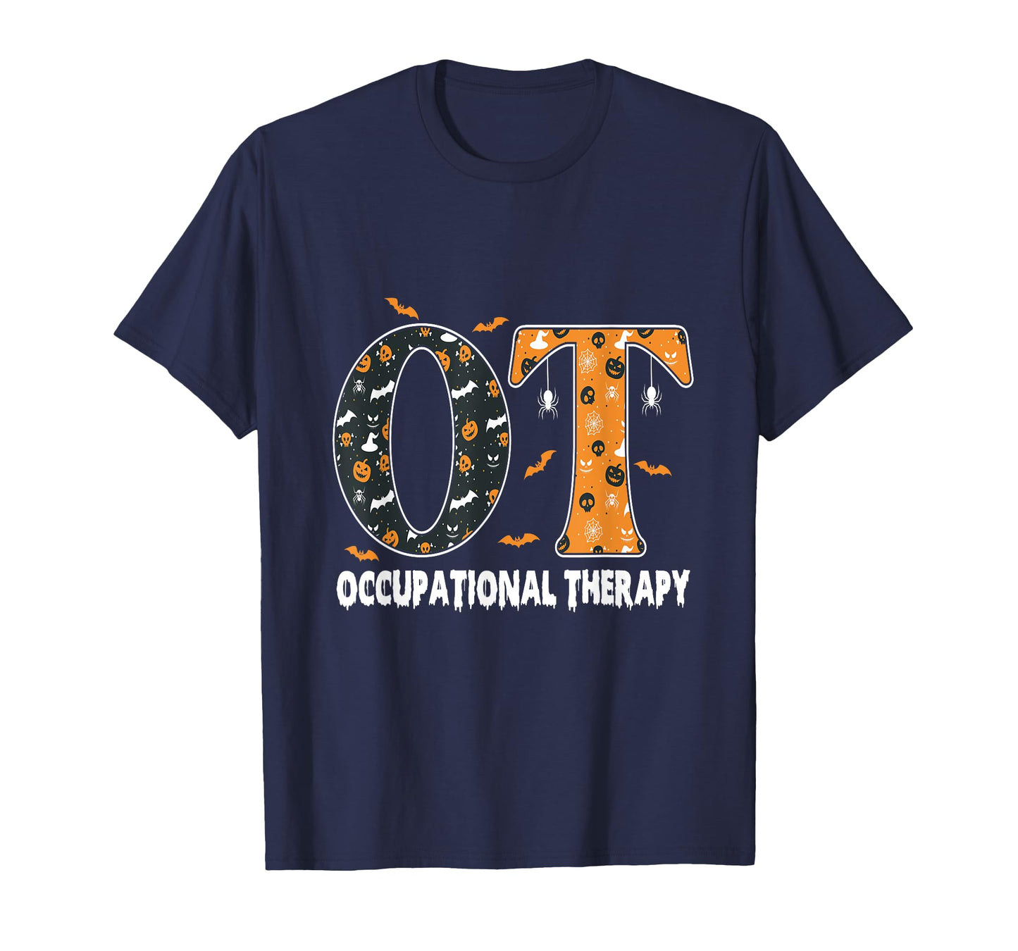 OT Occupational Therapy Therapist Halloween Spooky OTA T-Shirt