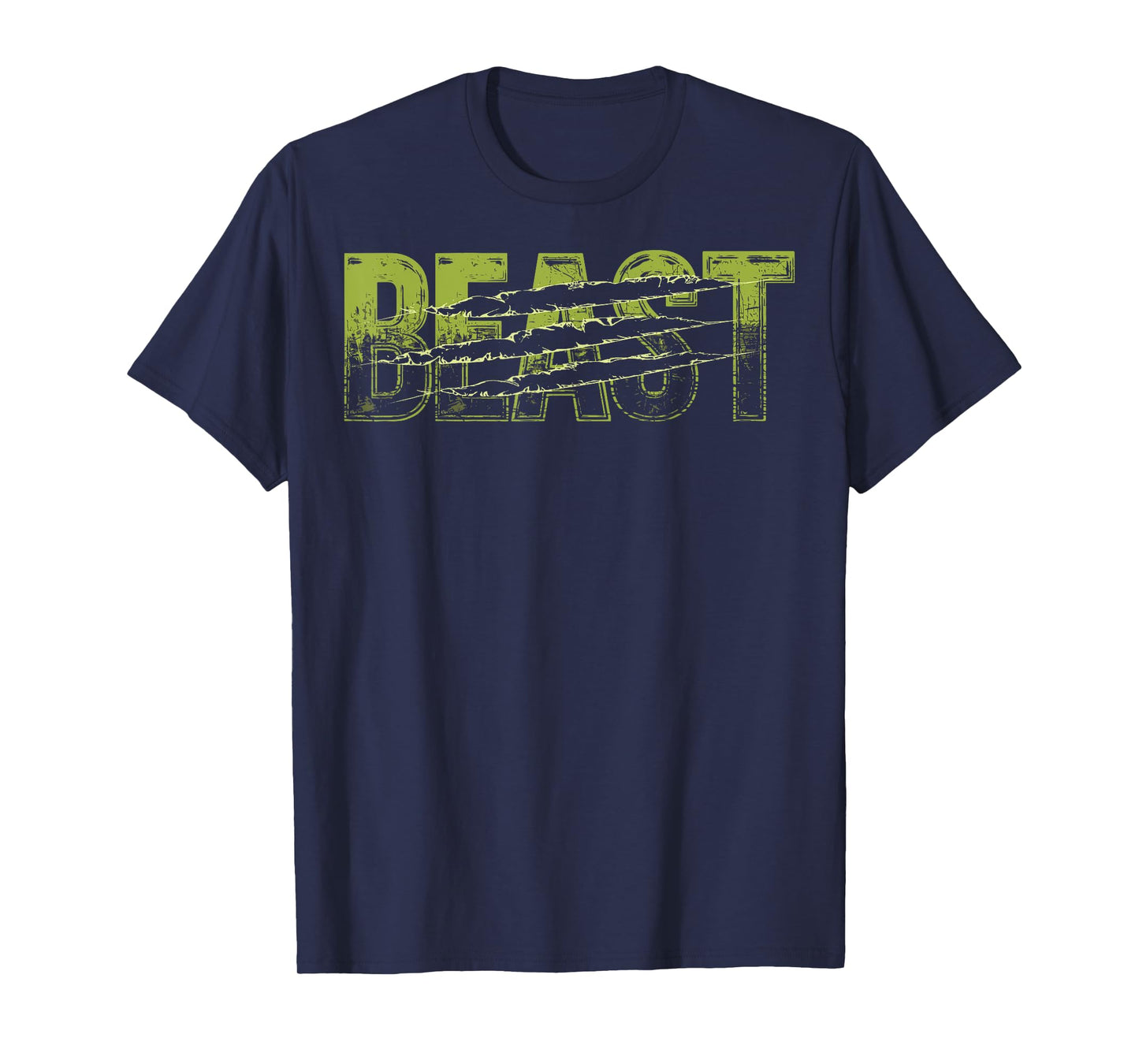 Gym Workout Training Beast Fitness Weight Loss Exercise T-Shirt