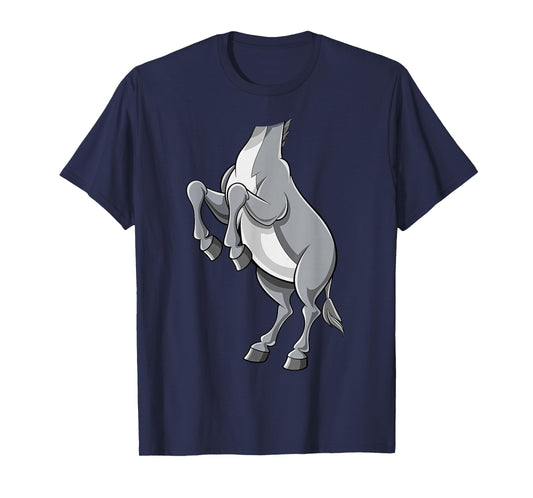 Donkey Shirt Adult Kids Men Women Donkey Costume T-Shirt