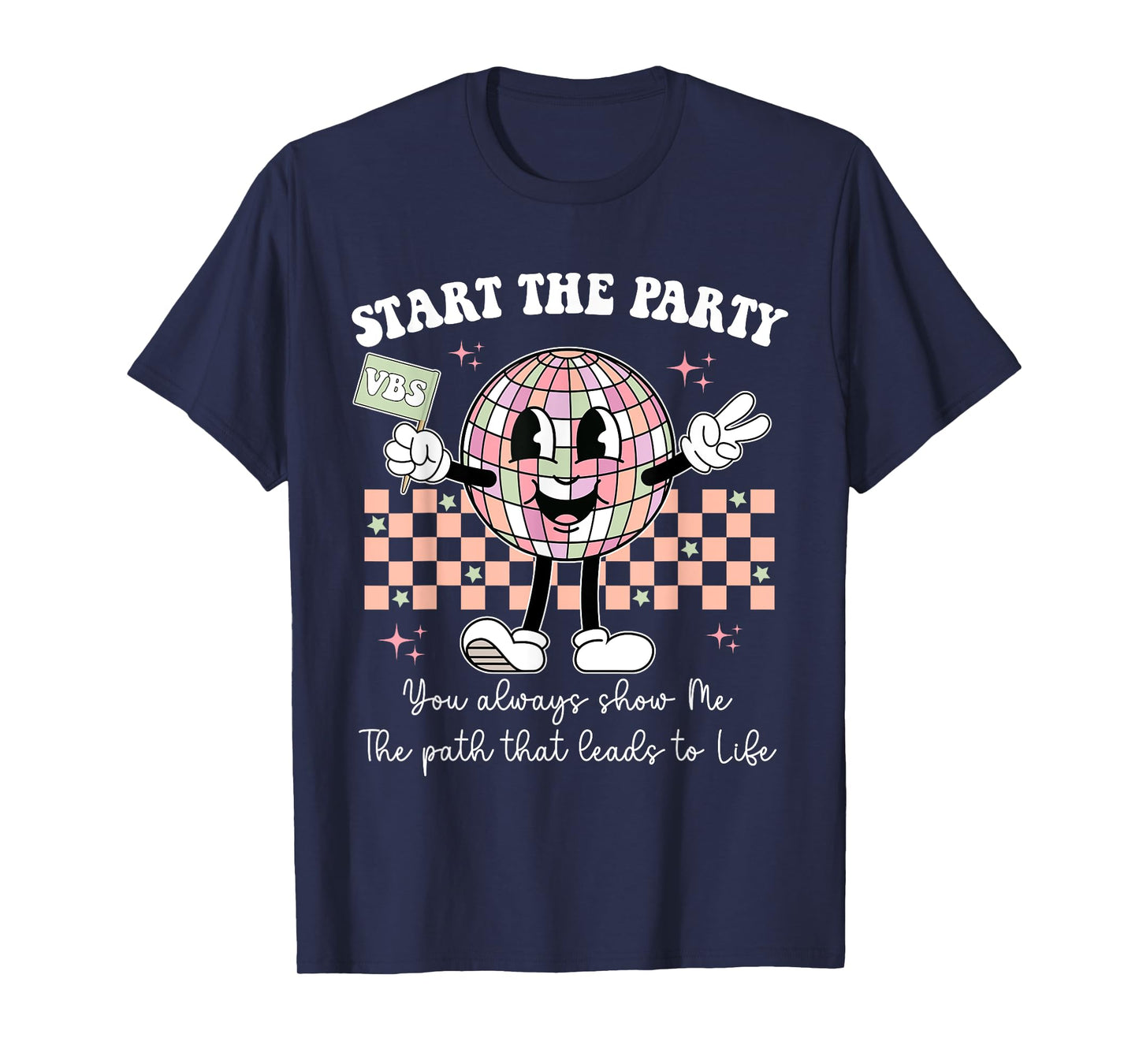 Groovy Disco Start Party VBS Vacation Bible School 2024 T-Shirt