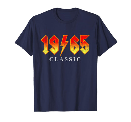Vintage 1965 Classic Rock Legend 60 Year Old 60th Birthday T-Shirt