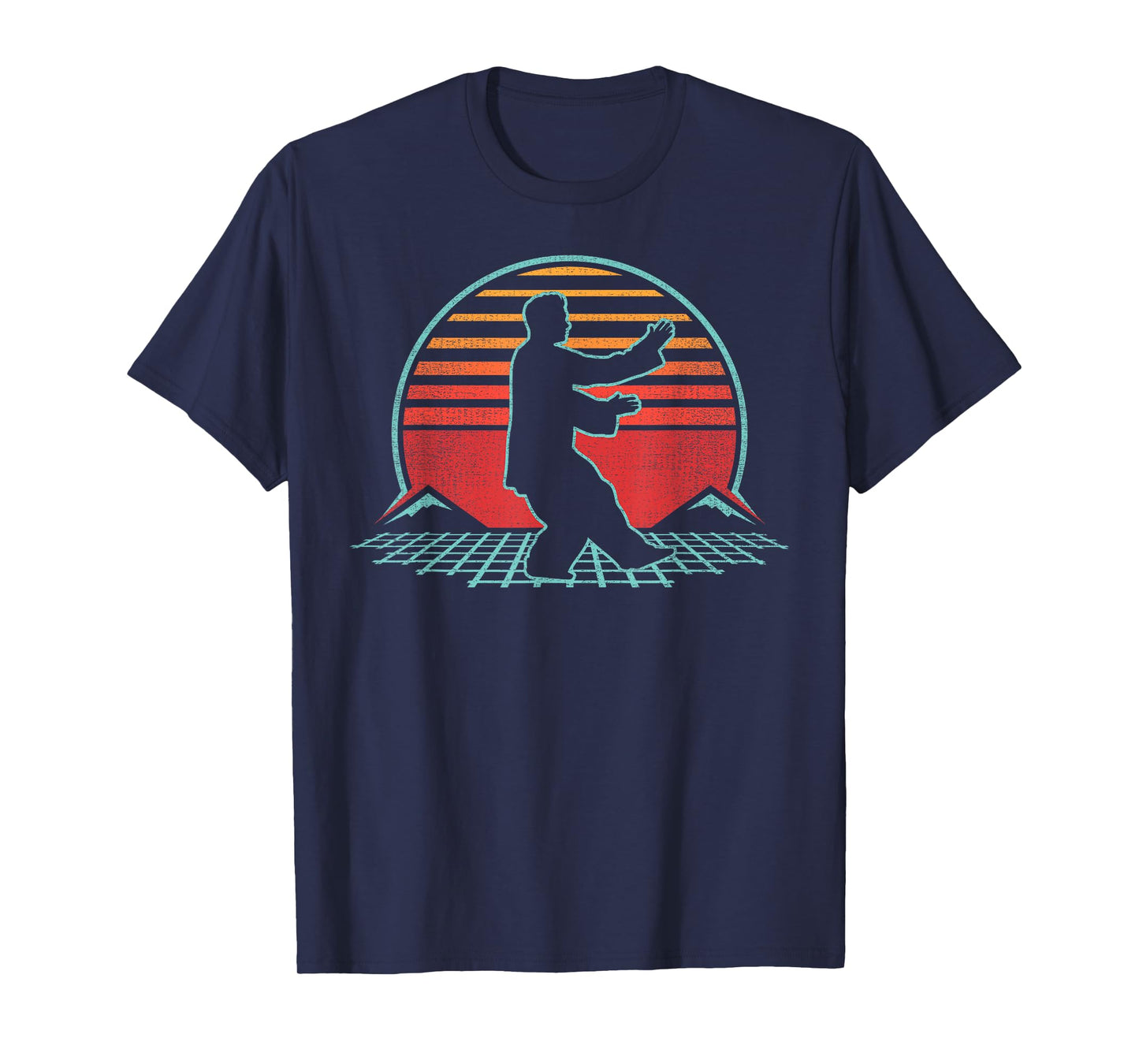 Tai Chi Retro Vintage 80s Style Martial Arts Gift T-Shirt