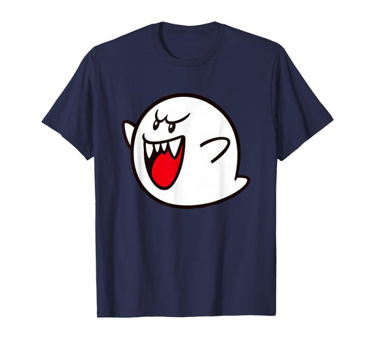 Super Mario Boo Spooky Big Character Icon T-Shirt