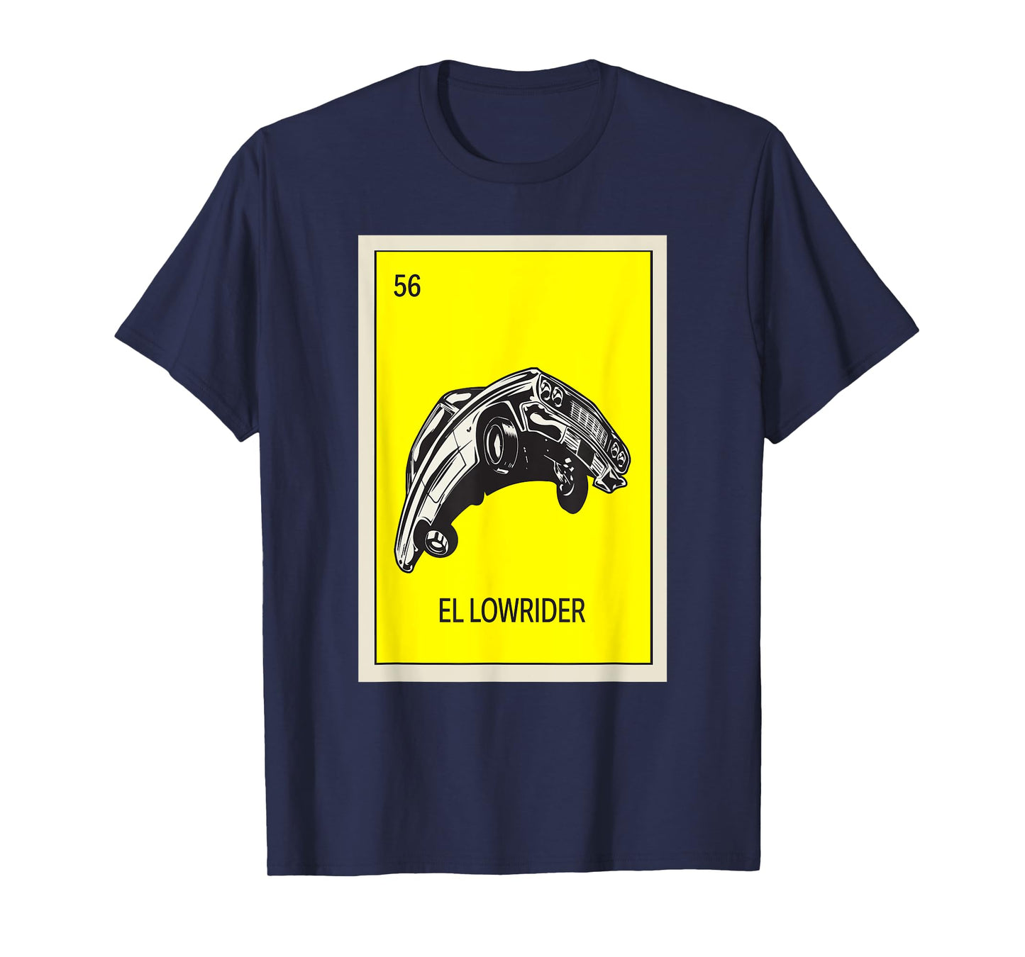 Mexican Lottery Designs Mexican El Lowrider Parody Lottery T-Shirt