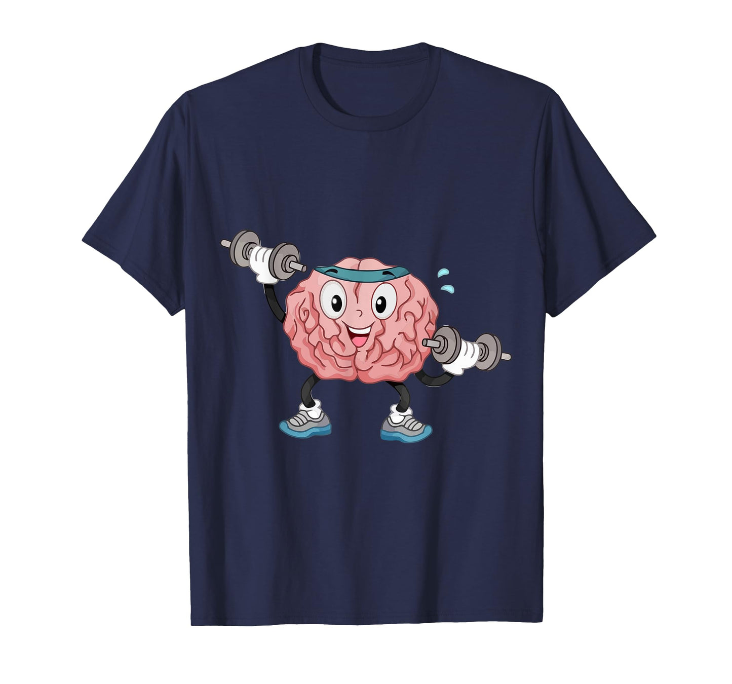Exercise Your Brain - Work Out Your Brain Teacher Men Women Girls Kids T-Shirt