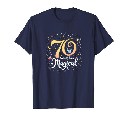 70 Years of Magic Birthday Gift for Wizards & Witches T-Shirt