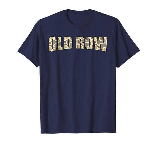 Retro Old Camo Row Funny Women Men Kids T-Shirt