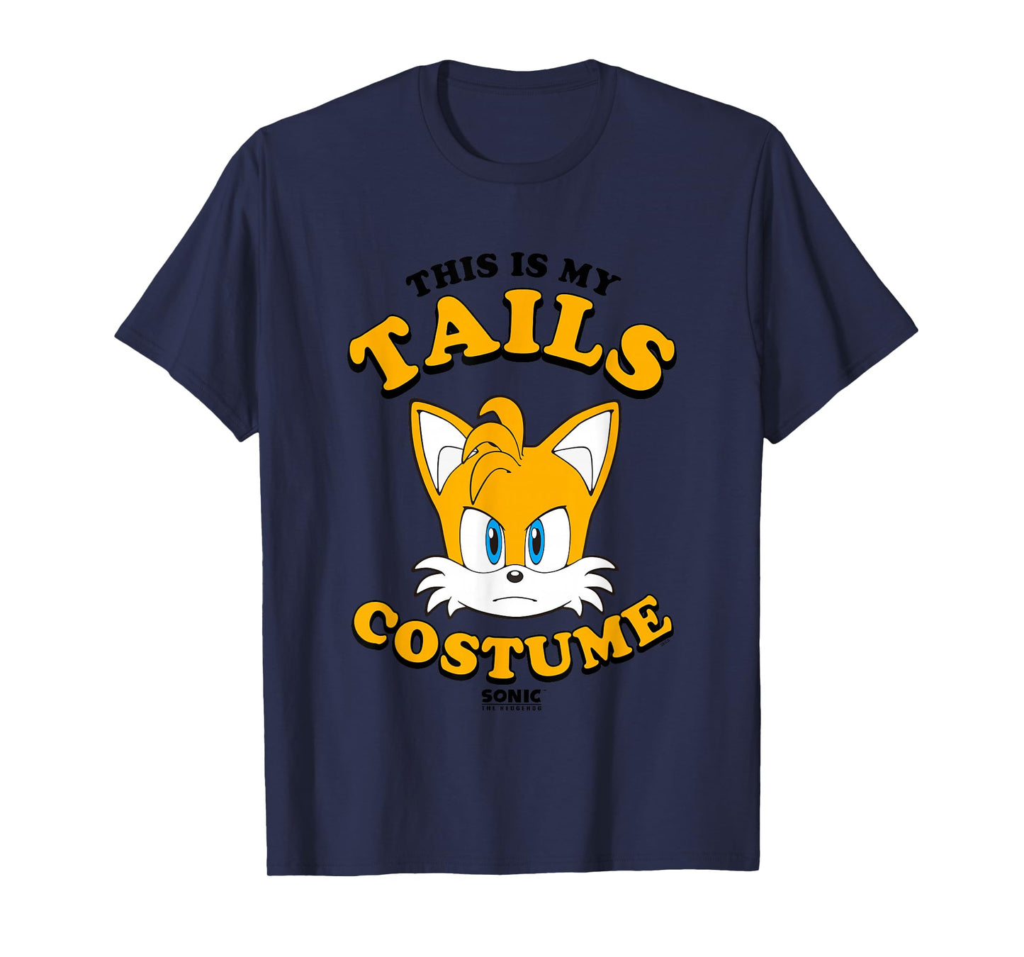 Sonic The Hedgehog Halloween This Is My Tails Costume T-Shirt