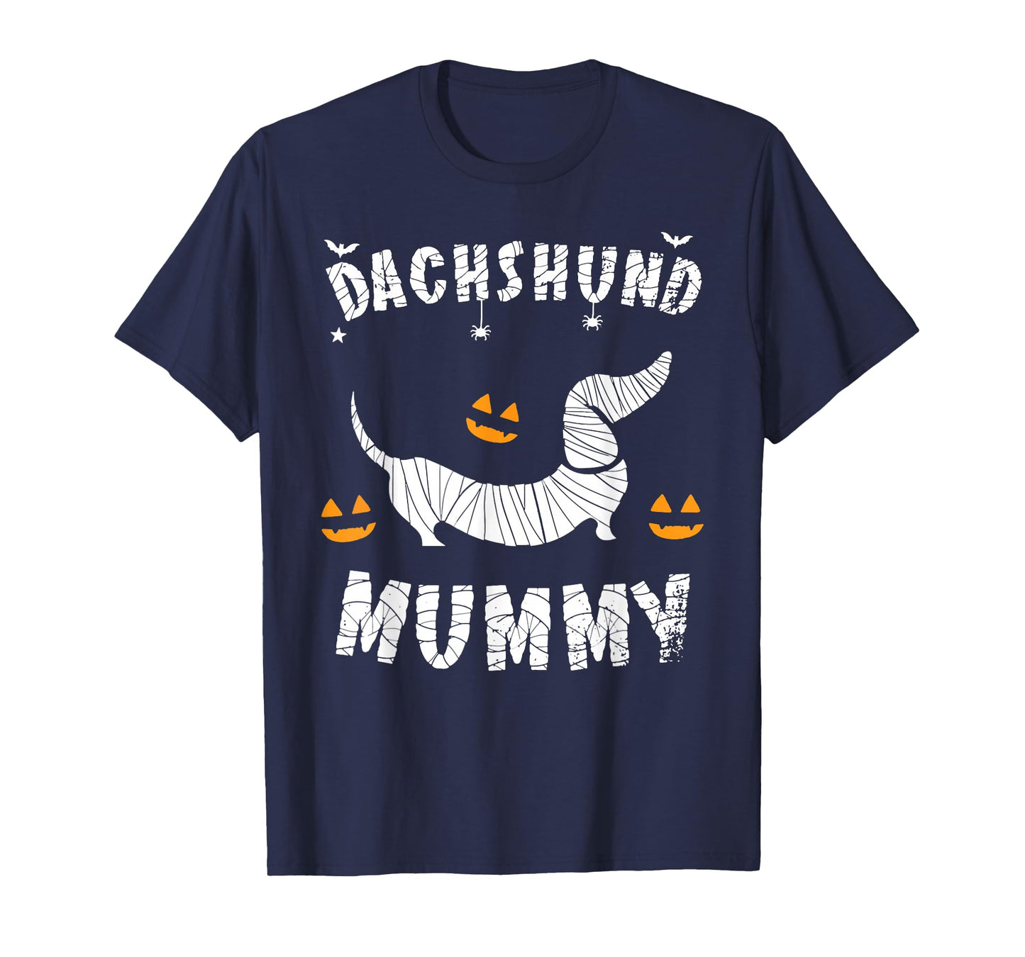 Halloween Dachshund Weenie Sausage Mummy Funny Dog Costume T-Shirt