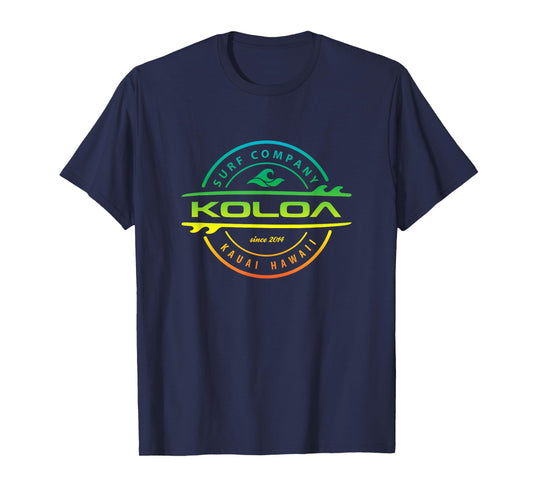 Koloa Surf Multicolor Lightweight Thruster Logo Graphic T-Shirt