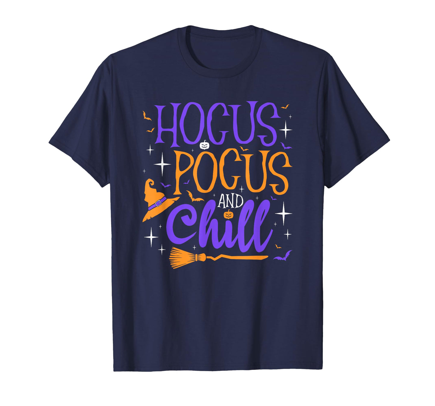 Hocus Pocus and Chill Halloween Witch T-Shirt
