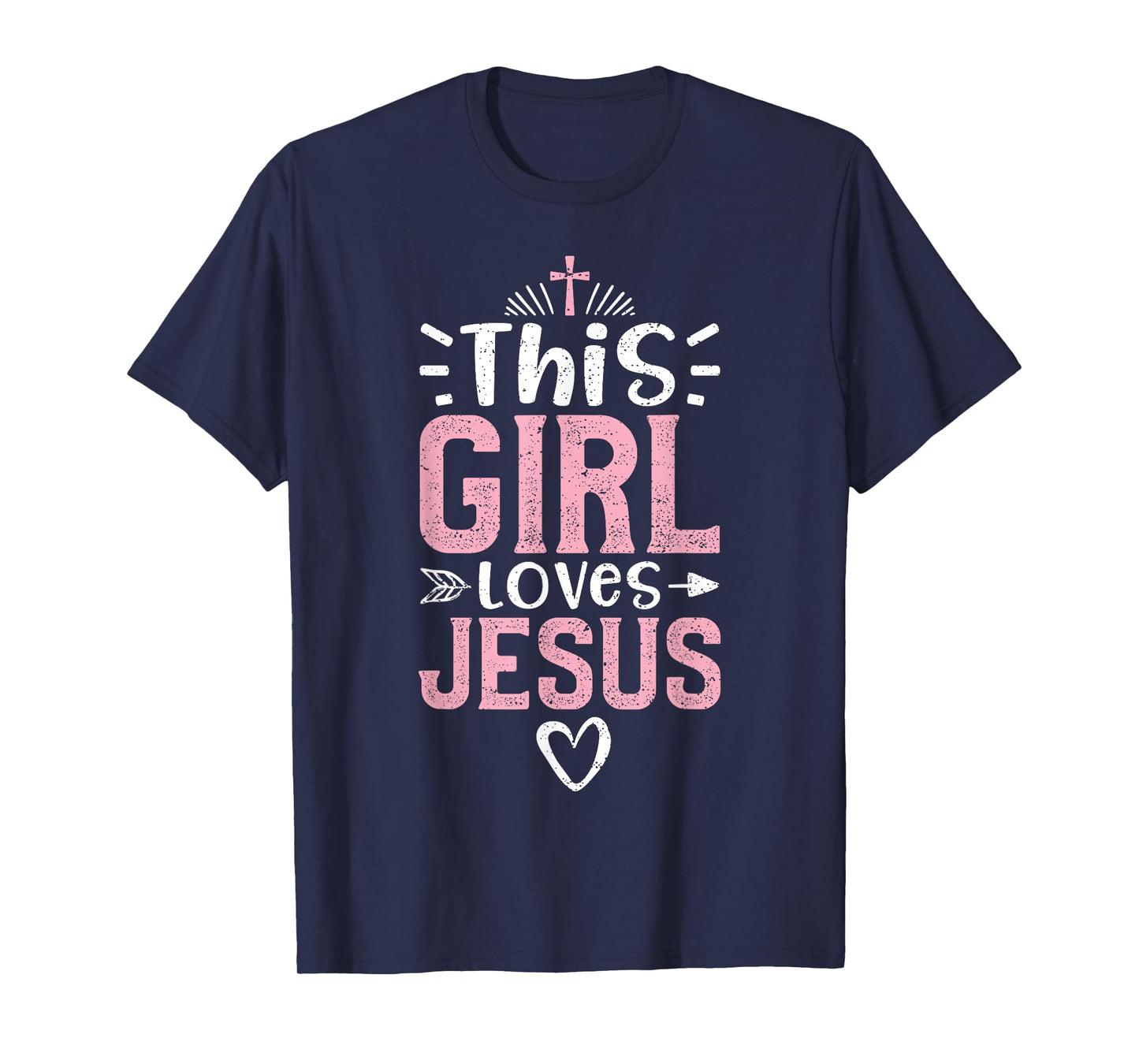 This Girl Loves Jesus - Church T-Shirt