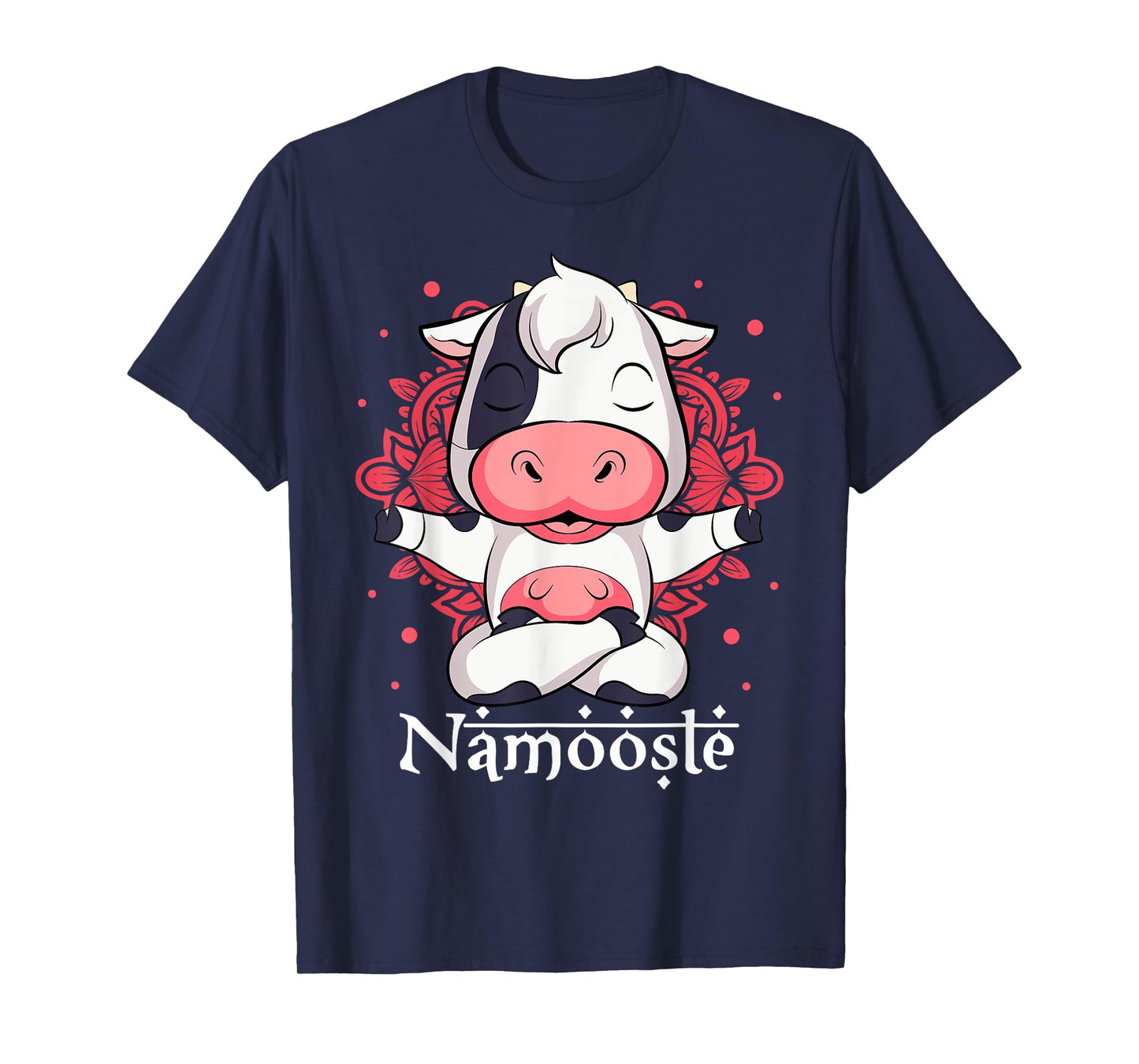 Cow Yoga Namoostee Shirt Funny Cow Lovers Gift Namaste Yoga T-Shirt