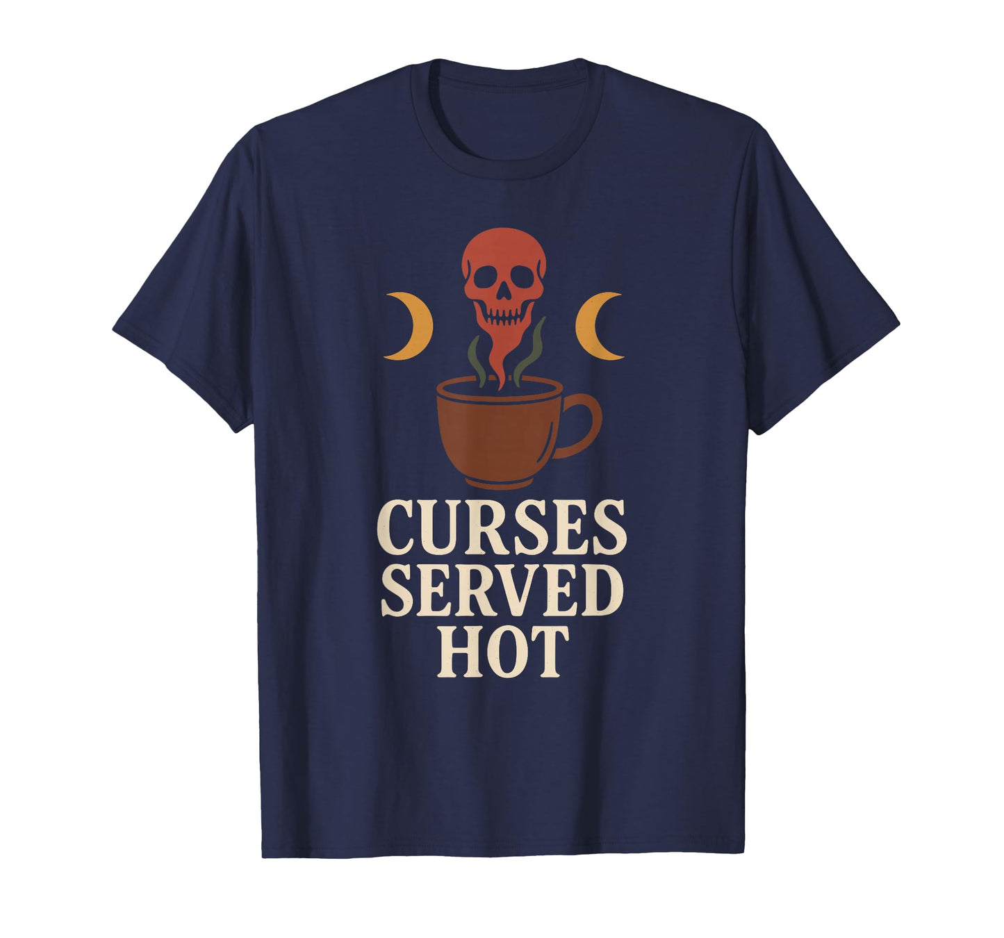 Kitchen Witch Herbs Magic Moonlight Cooking Pagan Vibes T-Shirt