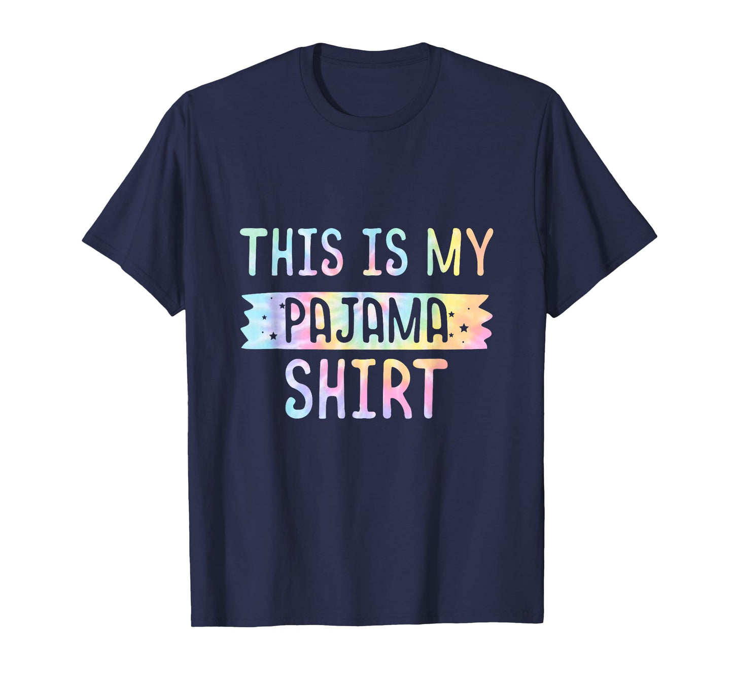 This Is My Pajama PJ Top Teen Boys Girls Bedtime Kid Tie Dye T-Shirt