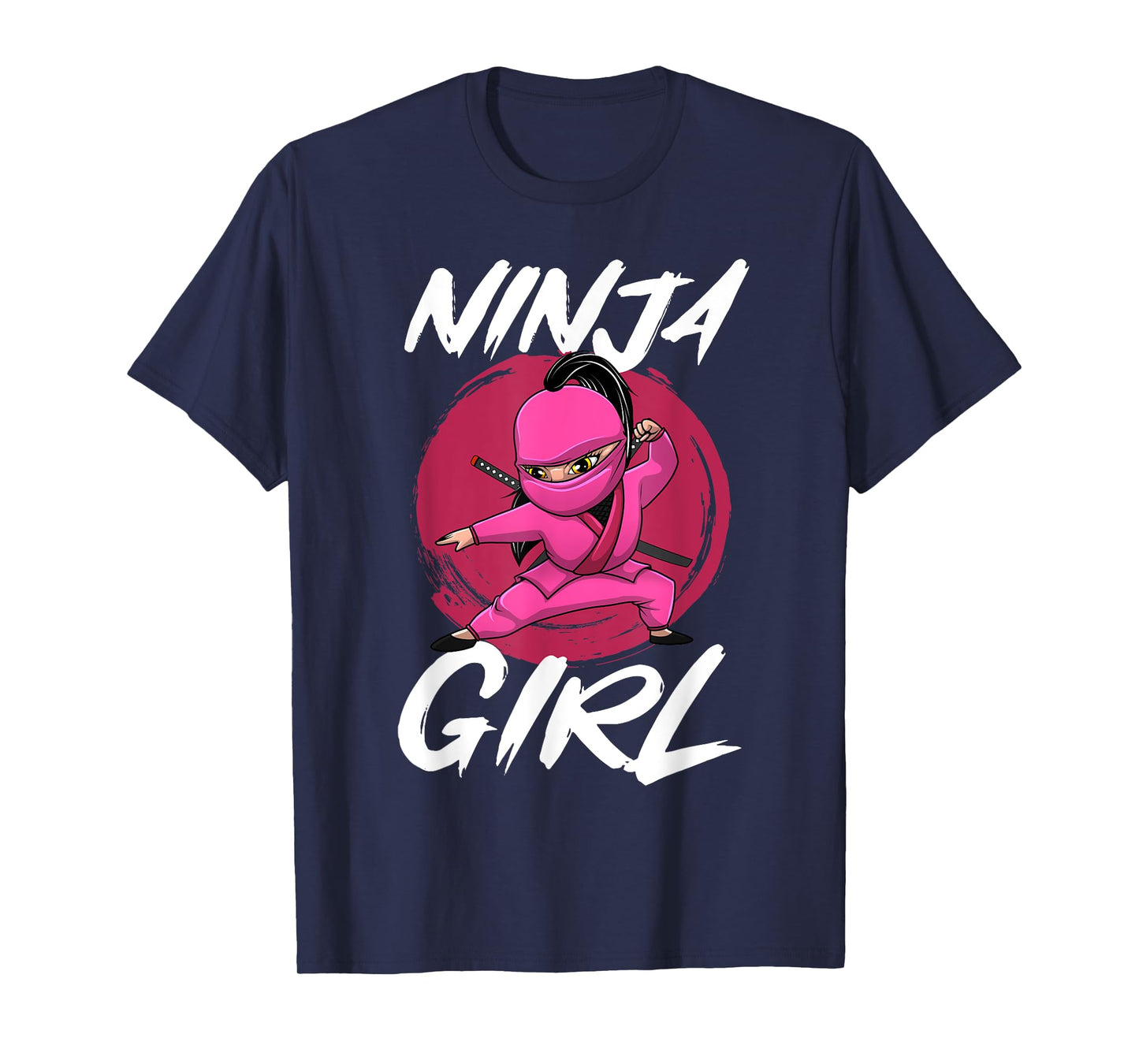 Cool Ninja Art For Women Girls Shinobi Ninja Training Ninja T-Shirt