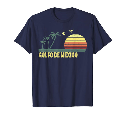 Golfo De Mexico Viva Mexico Gulf of Mexico Souvenir T-Shirt