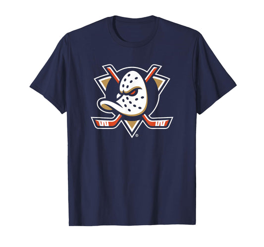 Anaheim Ducks Icon Black Licensed T-Shirt