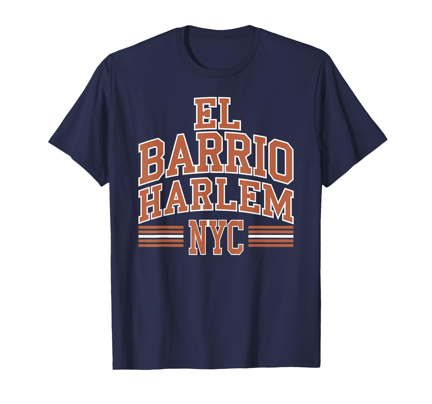 El Barrio Harlem NYC Retro Vintage 212 Puerto Rico Gym Sport T-Shirt
