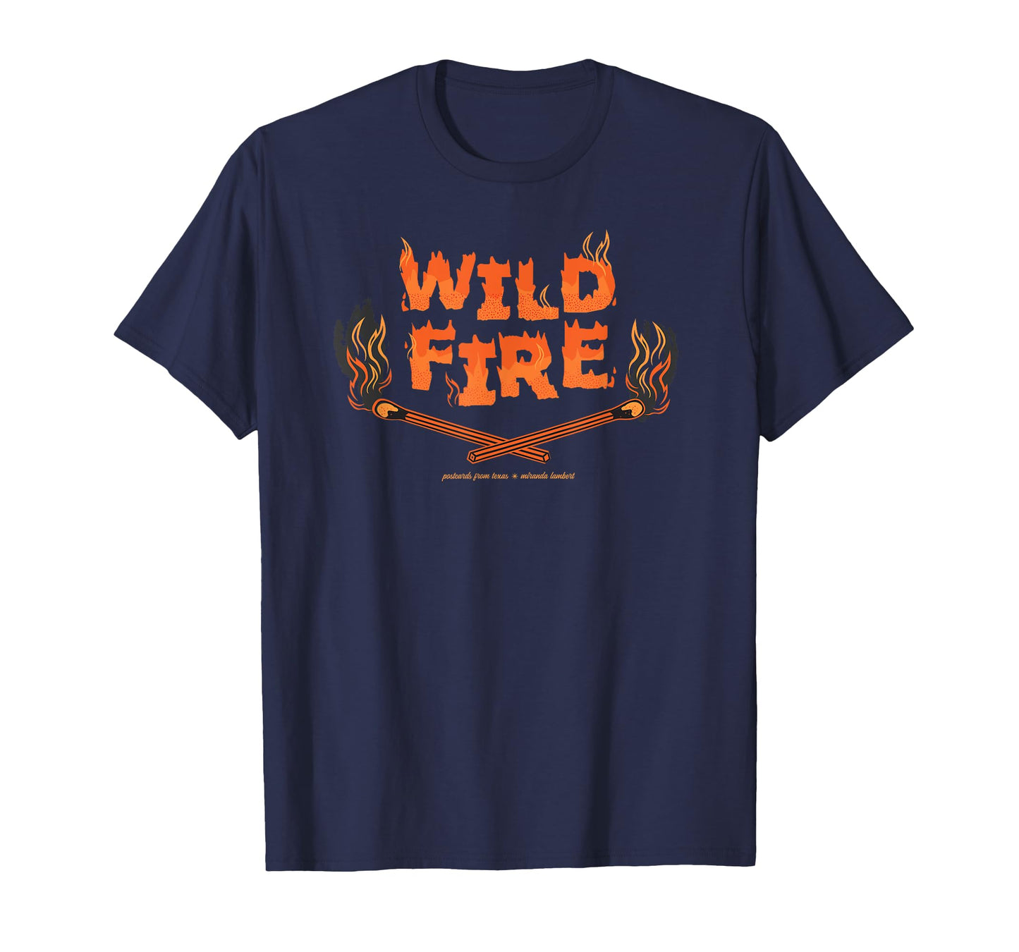 Miranda Lambert Wildfire Postcards From Texas T-Shirt