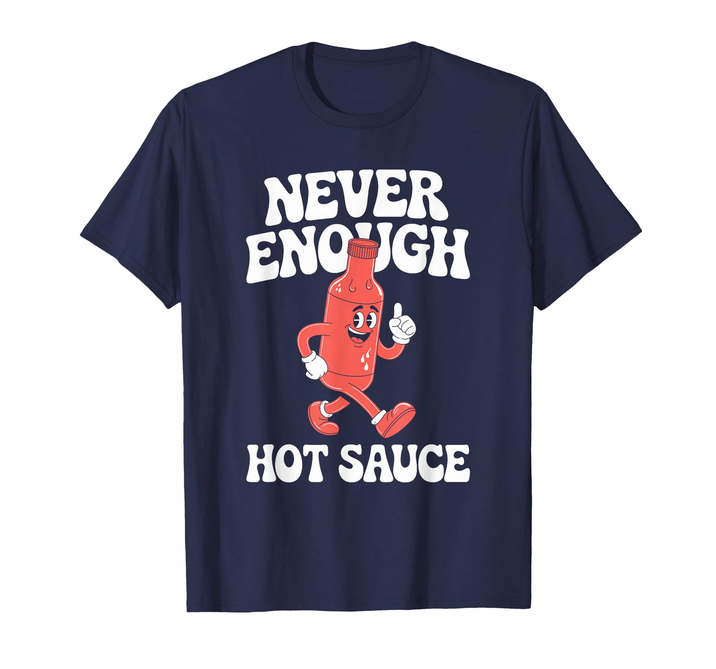 Funny Retro Hot Sauce Men Women Boys or Girls Hot Sauce T-Shirt