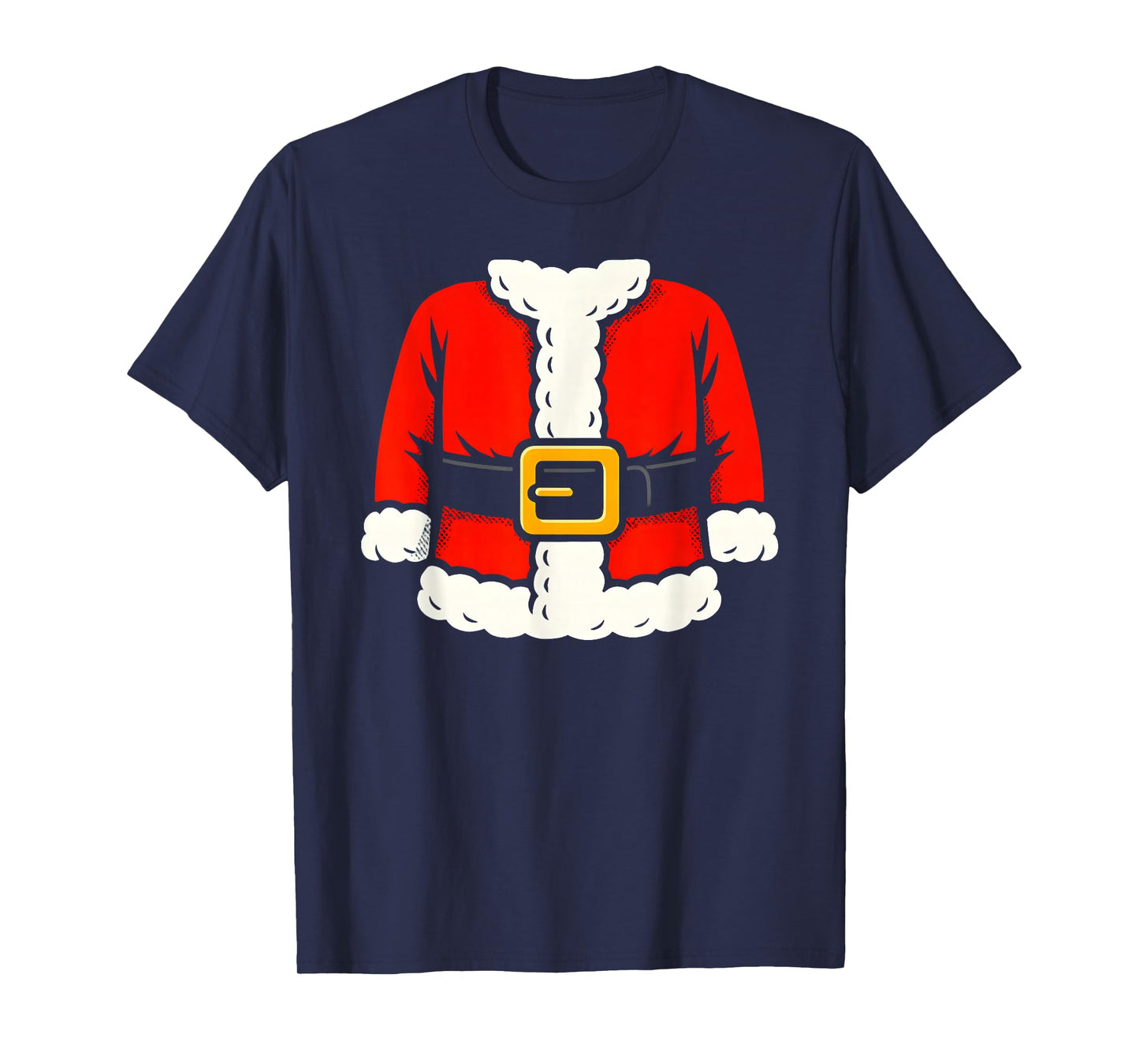 Santa Suit Costume Design Classic Christmas Holiday Vibes T-Shirt