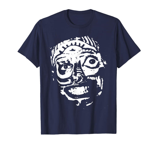 Vintage Meditation Retro Will Wood Basic Selffish Funny T-Shirt