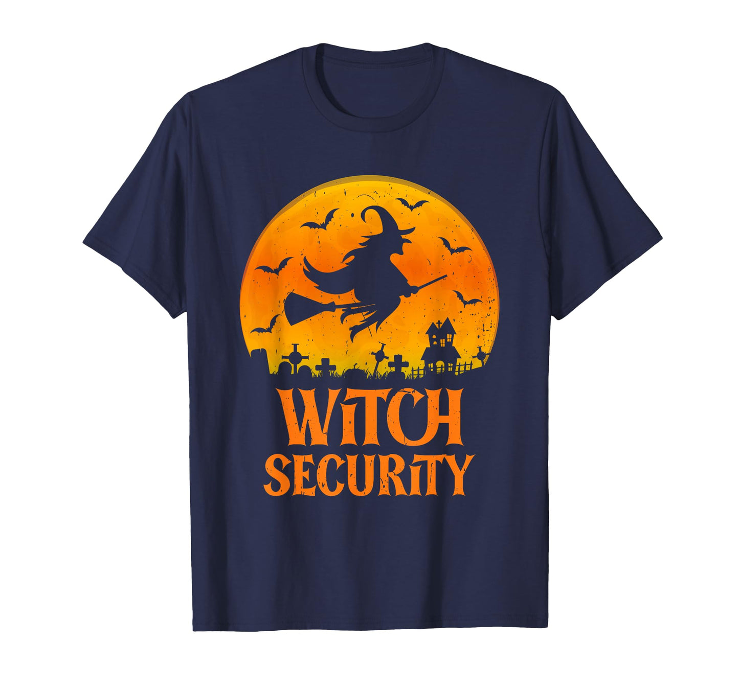 Witch Security Easy Husband of Witches Costume Boyfriend T-Shirt