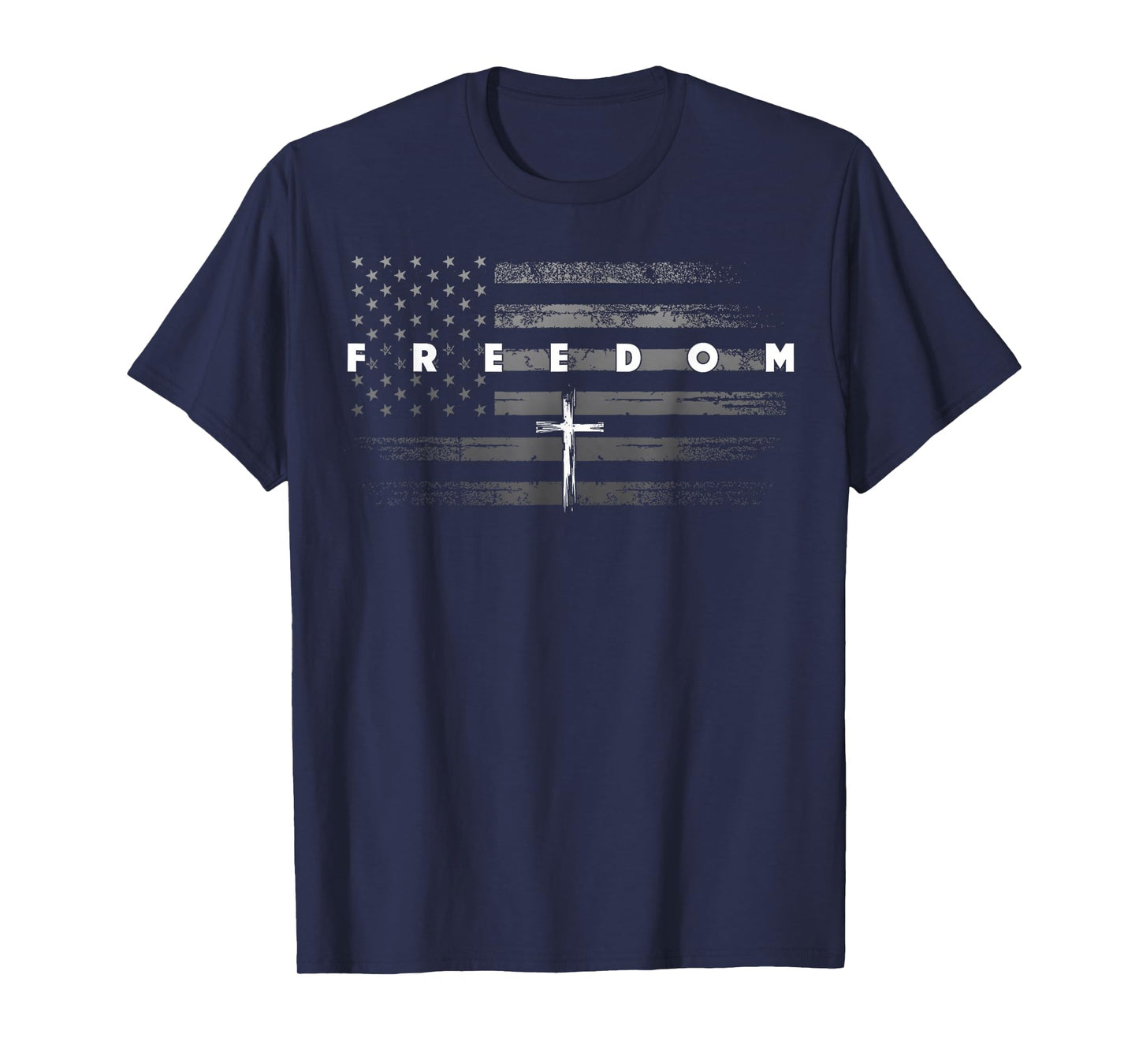 Freedom Vintage America Flag T-Shirt