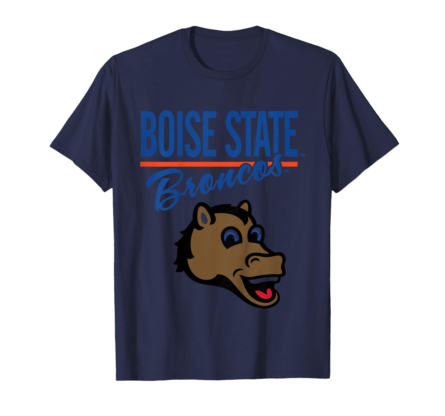 Kids Boise State Broncos Kid's Mascot White Officially Licensed T-Shirt