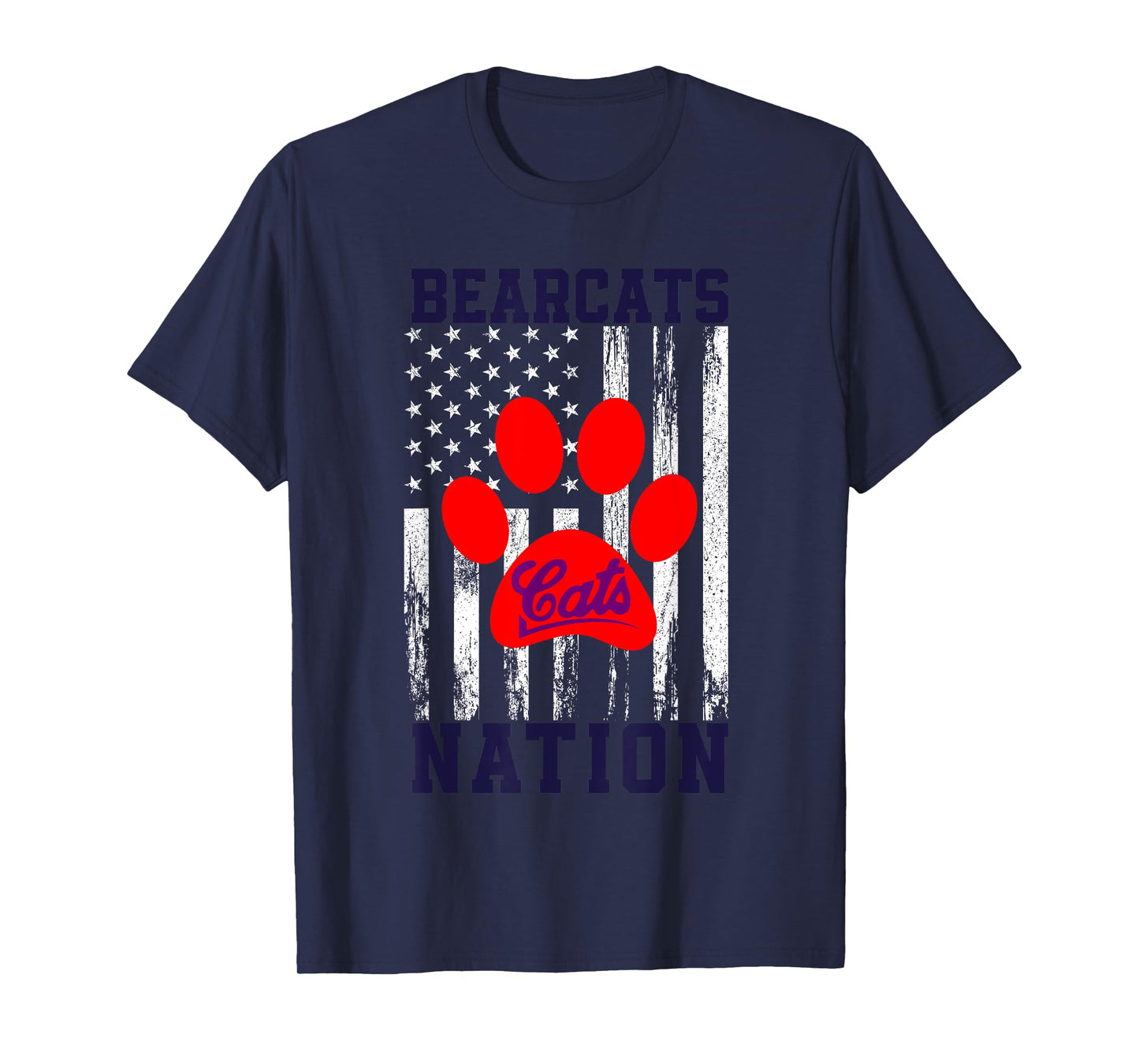 Huntingdon Area Bearcats Logo Nation HS T-Shirt