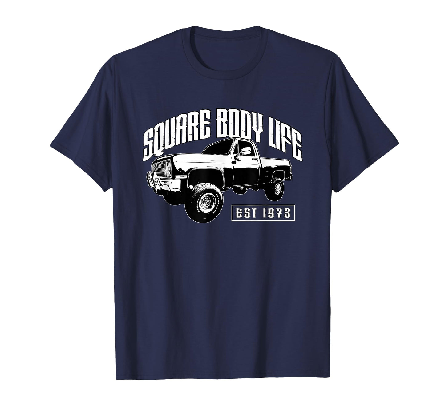 Squarebody 4X4 Classic Pickup Square Body Truck T-Shirt