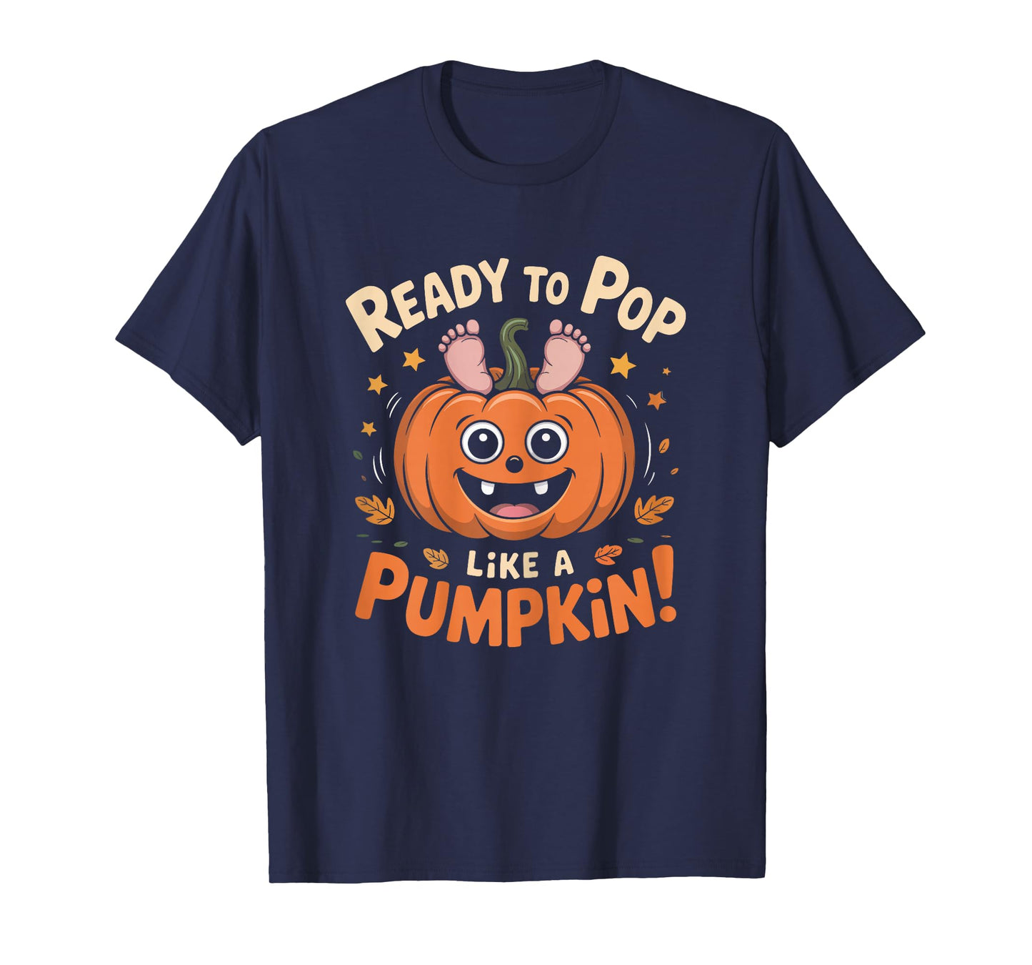 Womens Funny Pregnancy Announcement Pregnant Halloween Costume T-Shirt
