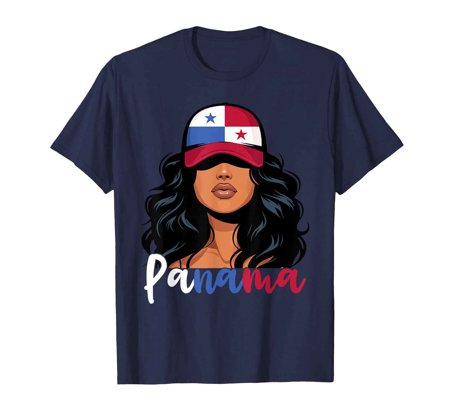 Panamanian Girl Panama Flag Proud Panameña Women T-Shirt