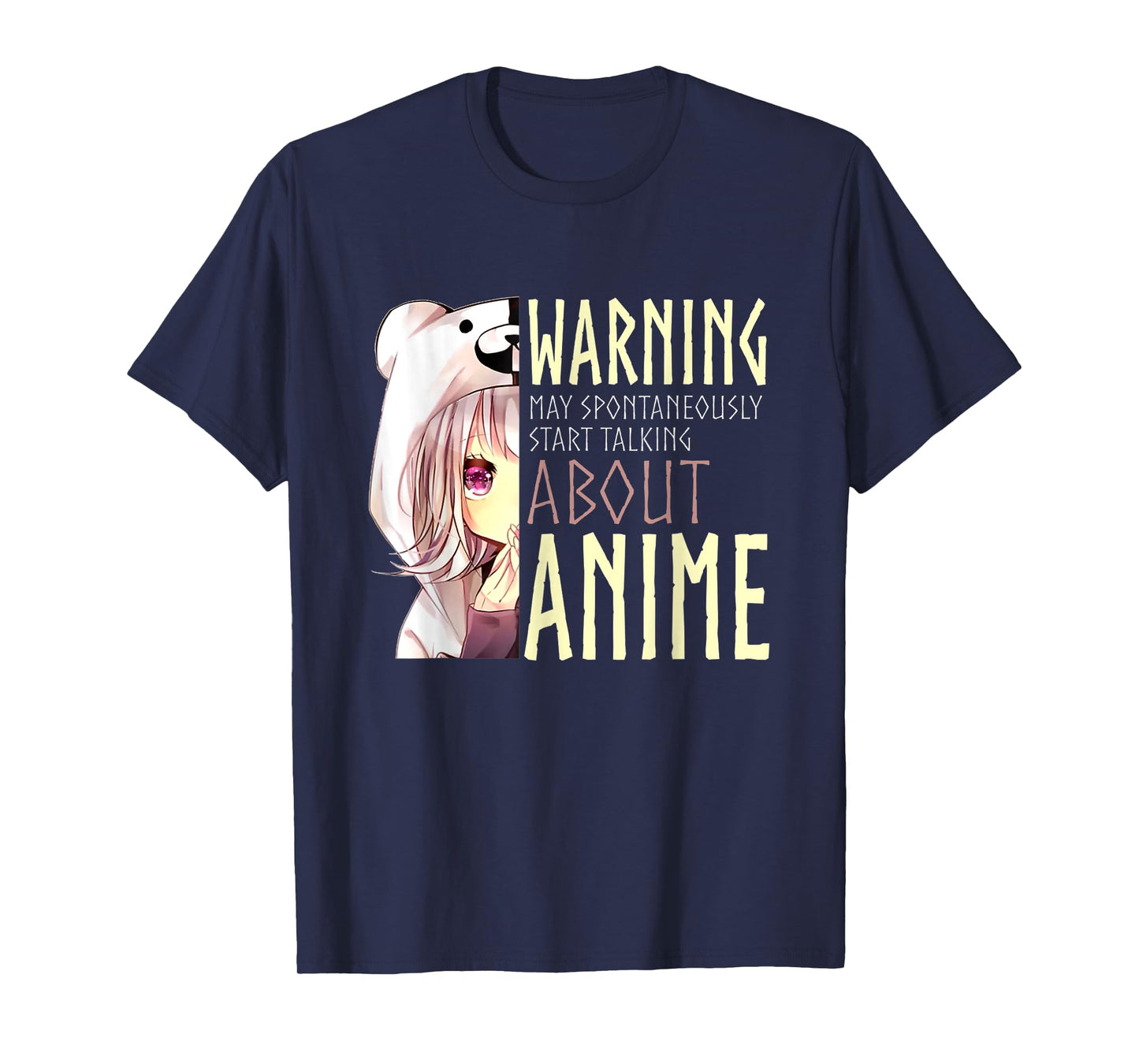 Warning May Spontaneously Start Talking About Anime T-Shirt