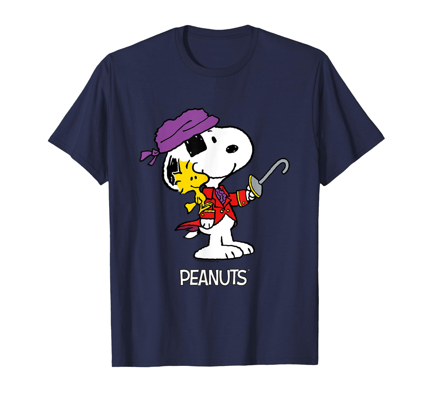 Peanuts Halloween Pirate Snoopy & Woodstock T-Shirt