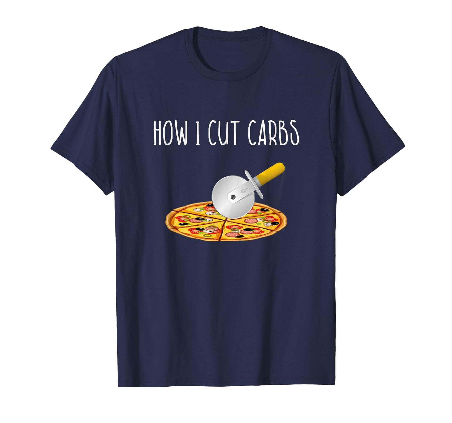 This is How I Cut Carbs Shirt - Pizza Cutter T-Shirt at Gym T-Shirt