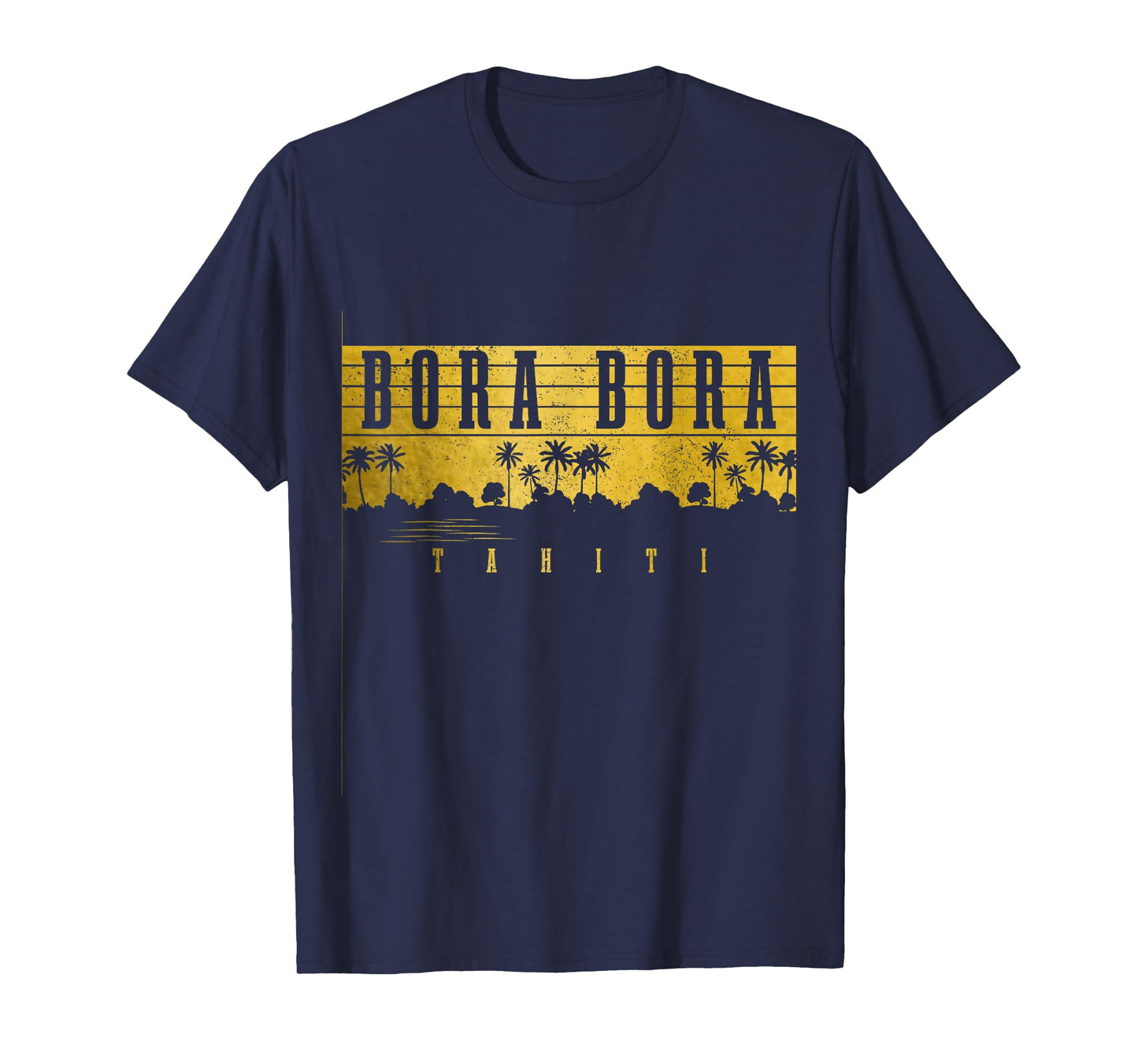 Bora Bora Tahiti Beach Vacation Vintage Souvenir T-Shirt