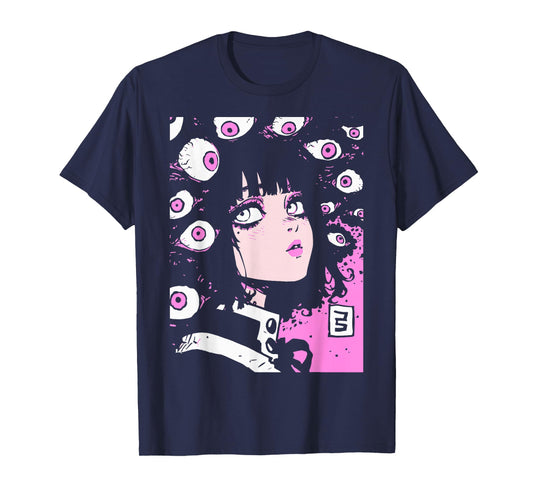 Horror Anime Manga | Japan Japanese Creepy Kawaii Goth T-Shirt