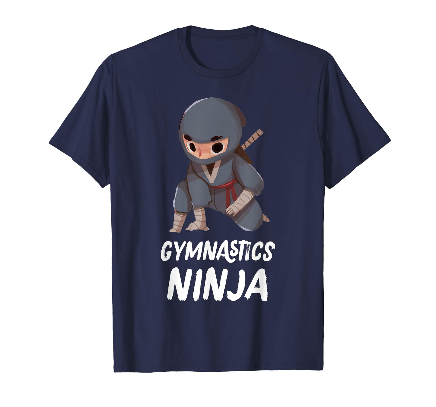Gymnastics Ninja Boy Funny Sport T-Shirt