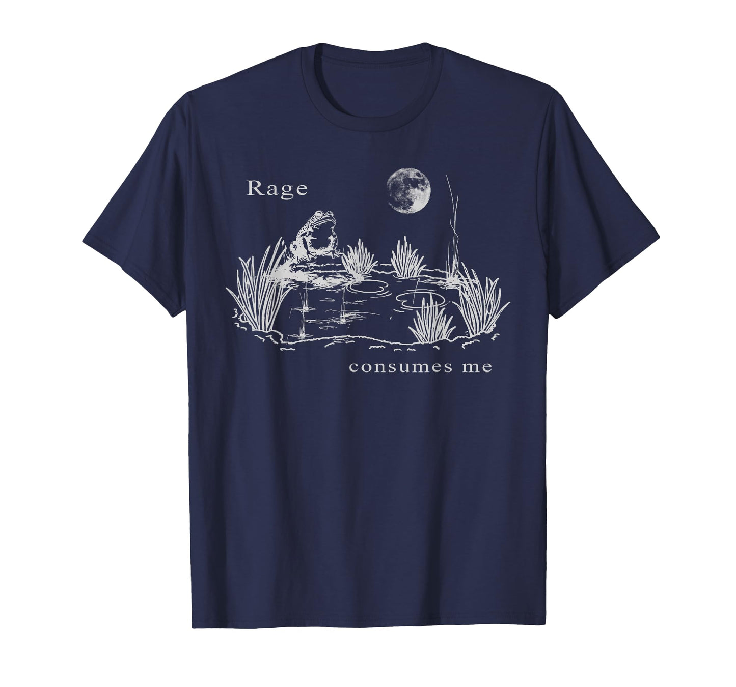 rage consumes me frog funny Vintage Frog nature T-Shirt