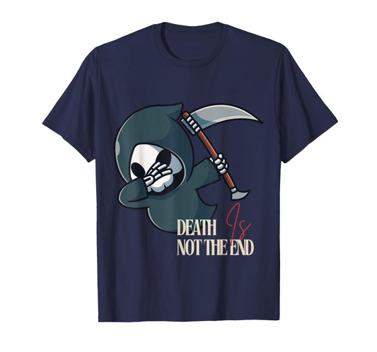 Death Halloween Dab is Not The End Graphic Spooky T-Shirt