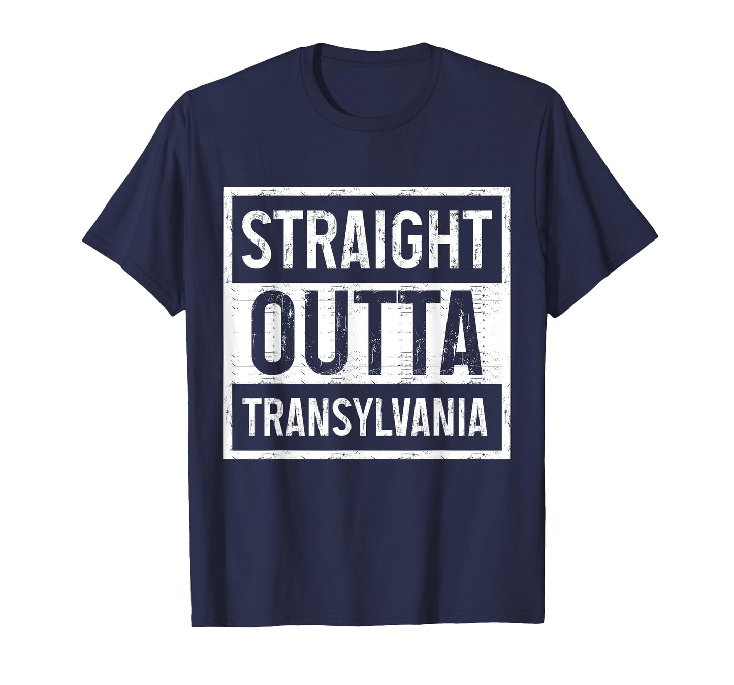 Straight Outta Transylvania Romania Romanian Pride T-Shirt