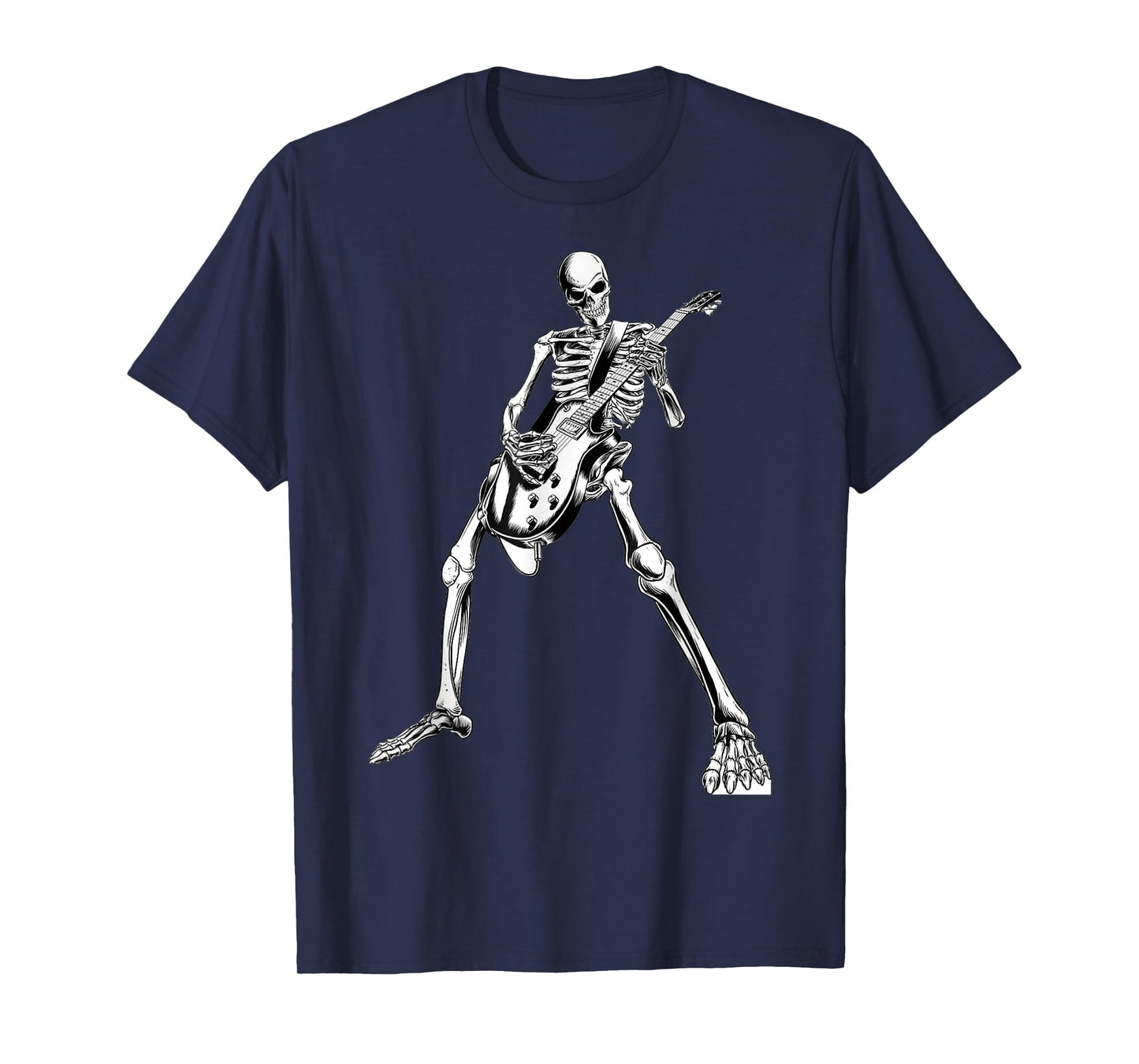 Skeleton playing guitar electric Acoustic Classical T-Shirt